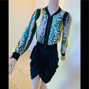 BCBG top in XS and BCBG skirt set in size 4